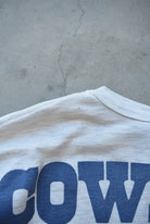 NFL Dallas Cowboys Superbowl Champions Grey Graphic Tee — 1990 (L) - Retrospective Store