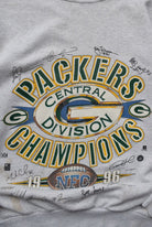 NFL Green Bay Packers Champions Grey Graphic Crewneck — 1996 (S/M) - Retrospective Store