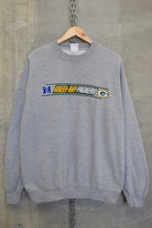 NFL Green Bay Packers Embroidered Crewneck — 2000s (L) - Retrospective Store