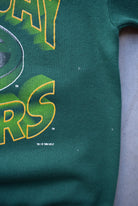 NFL Green Bay Packers Green Graphic Crewneck — 1994 (M) - Retrospective Store