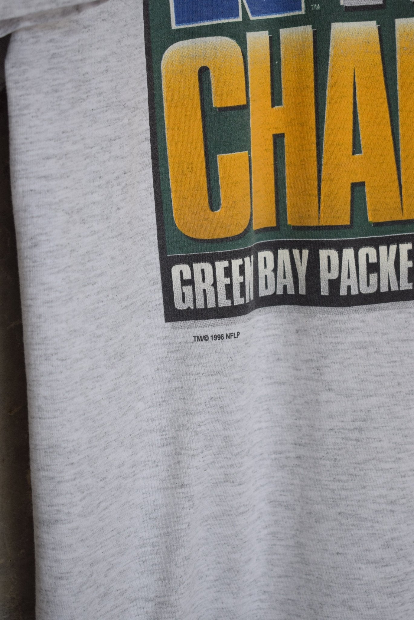 NFL Green Bay Packers NFC Champions Tee — 1996 (M/L) - Retrospective Store