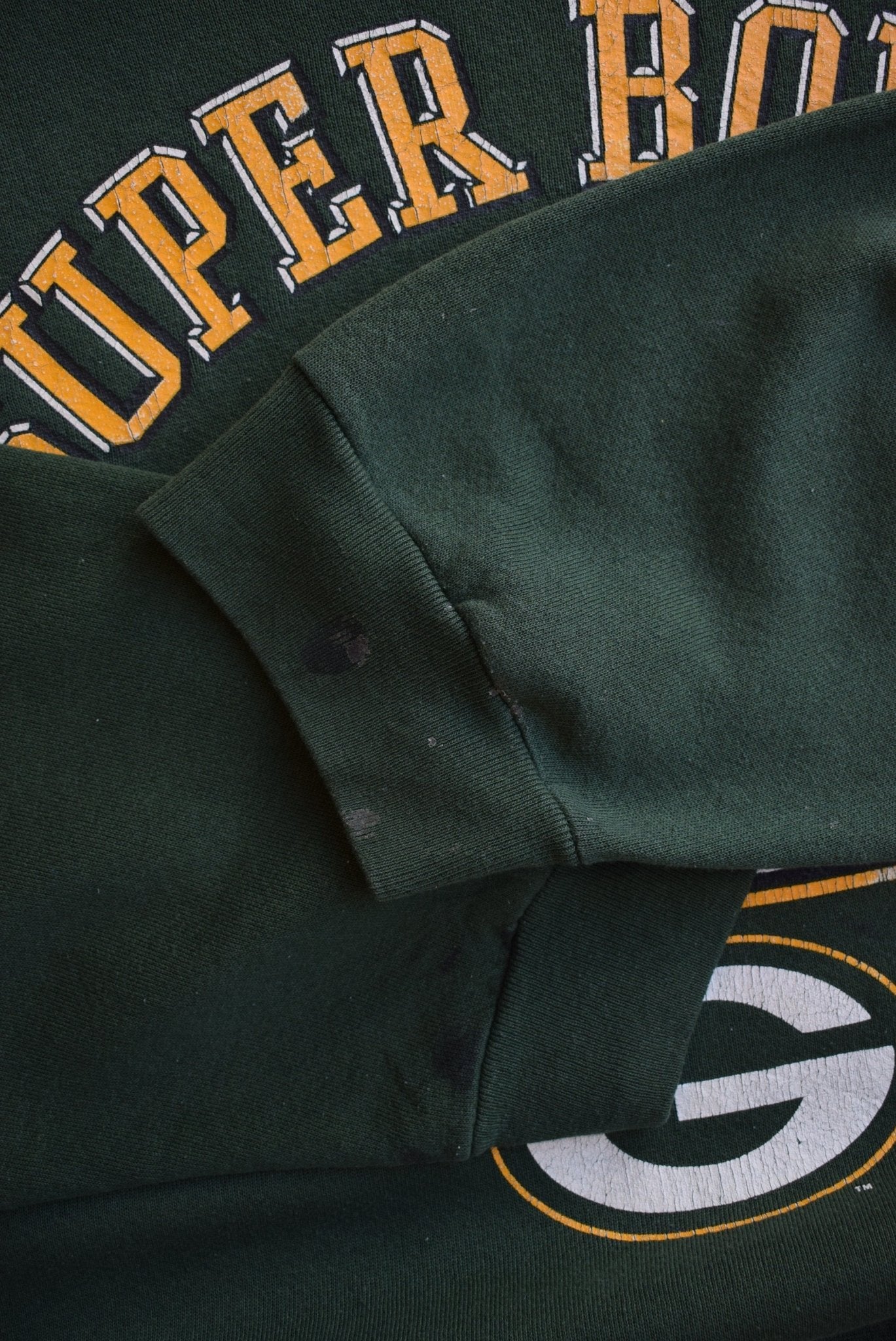 NFL Green Bay Packers Superbowl XXXI Champions Crewneck — 1997 (XL) - Retrospective Store