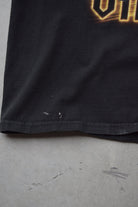 NFL Minnesota Vikings Black Graphic Tee — 2000s (XL) - Retrospective Store