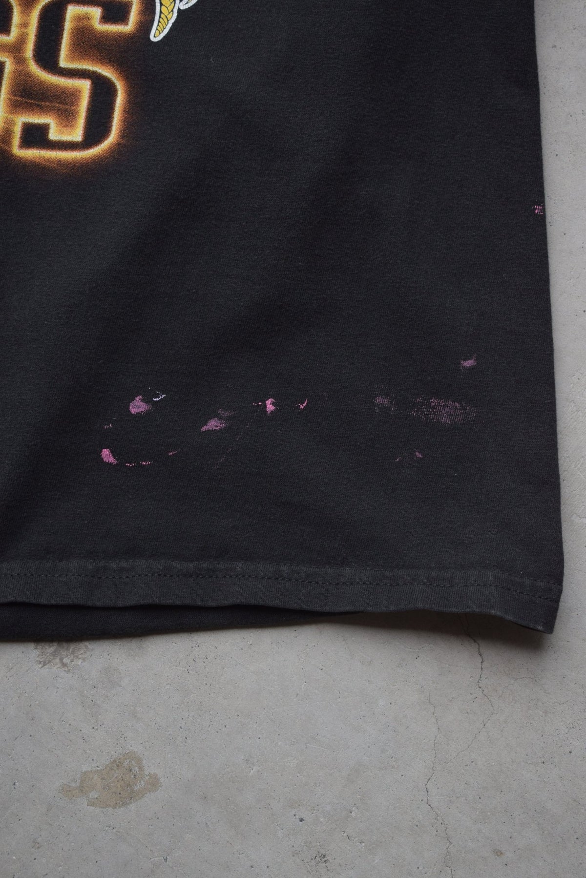 NFL Minnesota Vikings Black Graphic Tee — 2000s (XL) - Retrospective Store