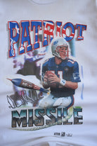 NFL New England Patriots 'Patriot Missile' Tee — 1990s (M) - Retrospective Store