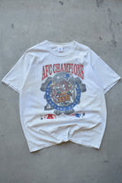 NFL New England Patriots Superbowl XXXI Grey Graphic Tee — 1996 (XL) - Retrospective Store