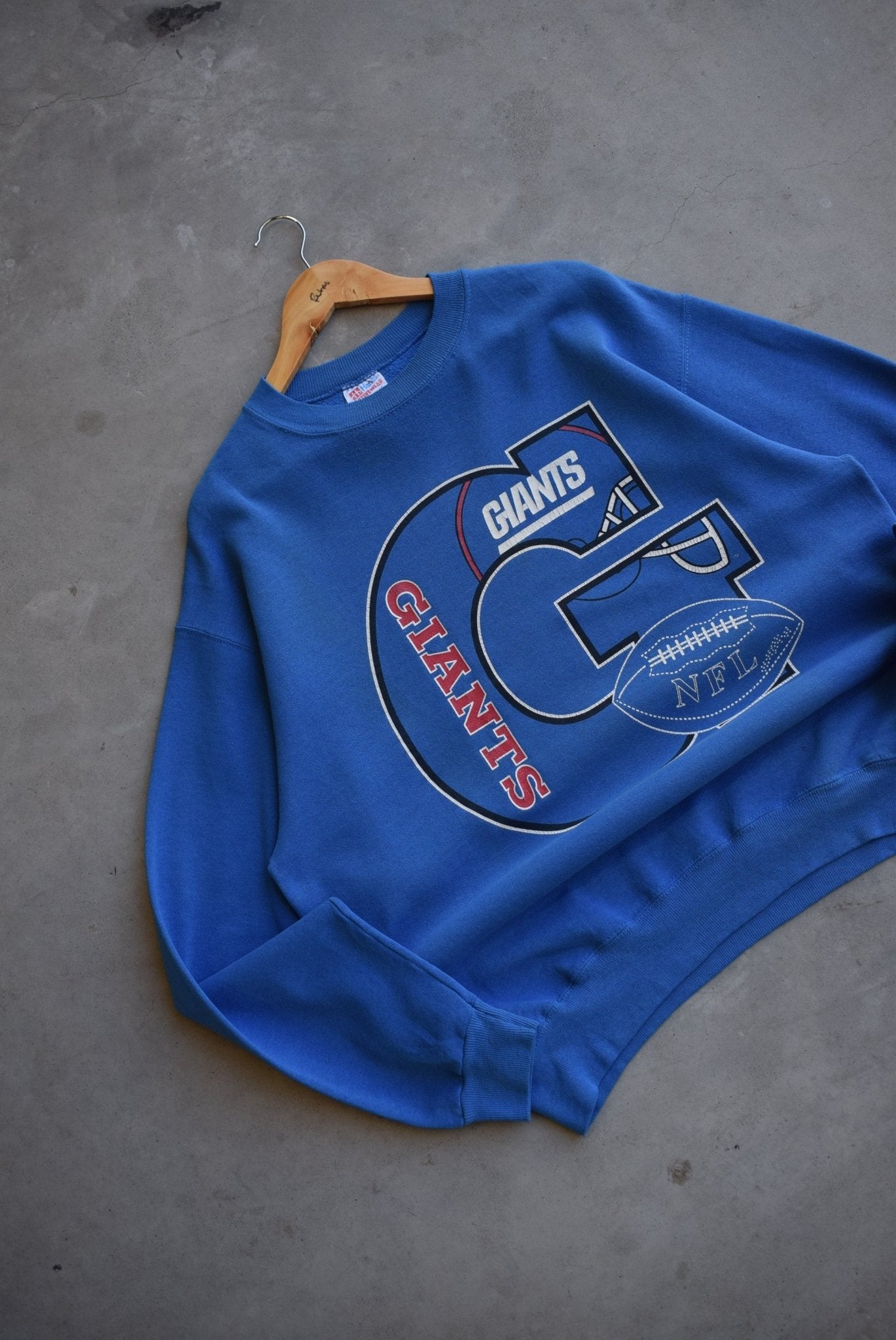 NFL New York Giants Crewneck — 1990s (L) - Retrospective Store