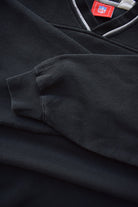 NFL Oakland Raiders Black Embroidered Spellout Crewneck — 2000s (XL/XXL) - Retrospective Store