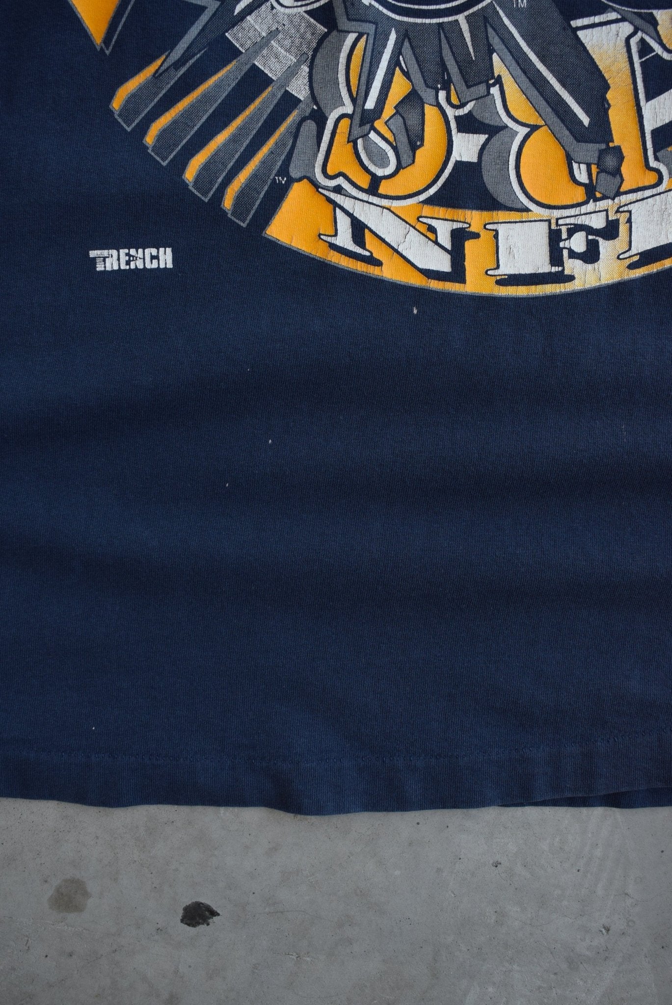 NFL San Diego Chargers Navy Graphic Tee — 1994 (L) - Retrospective Store