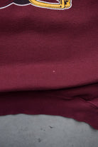 NFL Washington Football Burgandy Graphic Crewneck — 1990s (S) - Retrospective Store