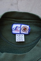 NHL Minnesota Wild Green Embroidered Crewneck — 1990s (XL) - Retrospective Store
