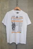 NHL Pittsburgh Penguins World Champs Tee — 1991 (M) - Retrospective Store
