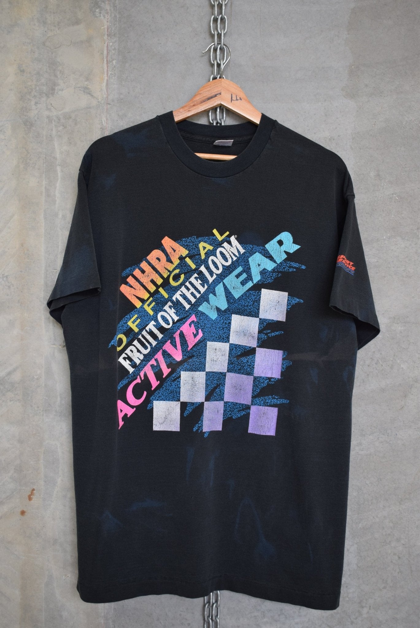 NHRA x Fruit of the Loom Drag Racing Tee — 1990s (L) - Retrospective Store