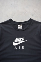 Nike Air Max Black Spellout Tee — 1990s (L) - Retrospective Store