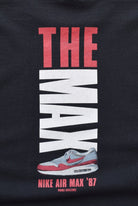 Nike Air Max Black Spellout Tee — 1990s (L) - Retrospective Store