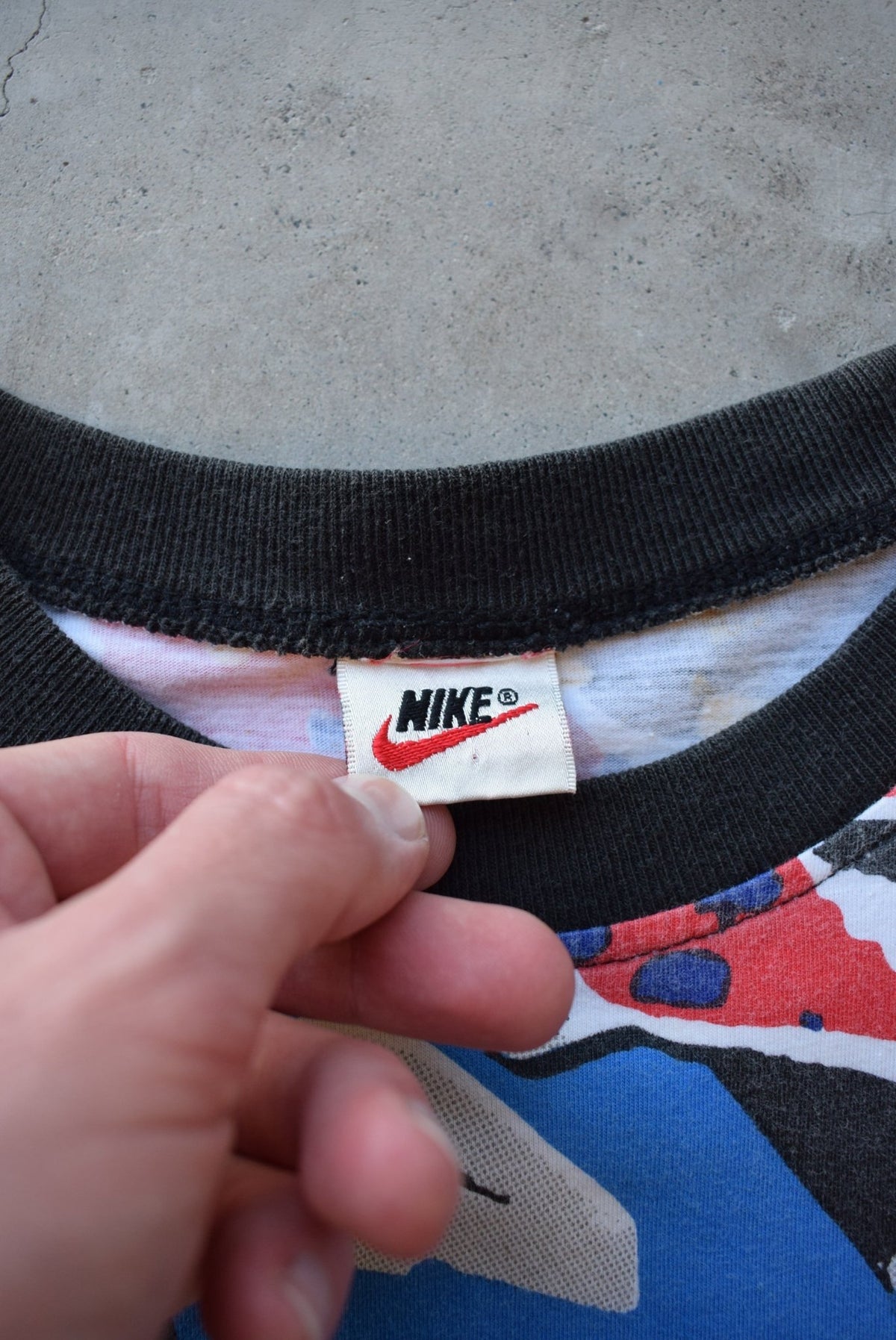 Nike All-Over-Print Tee — 1990s (M/L) - Retrospective Store