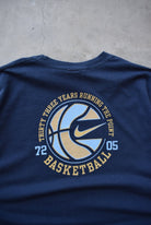 Nike Basketball Navy Graphic Tee — 2005 (XL/XXL) - Retrospective Store