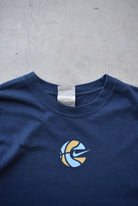 Nike Basketball Navy Graphic Tee — 2005 (XL/XXL) - Retrospective Store