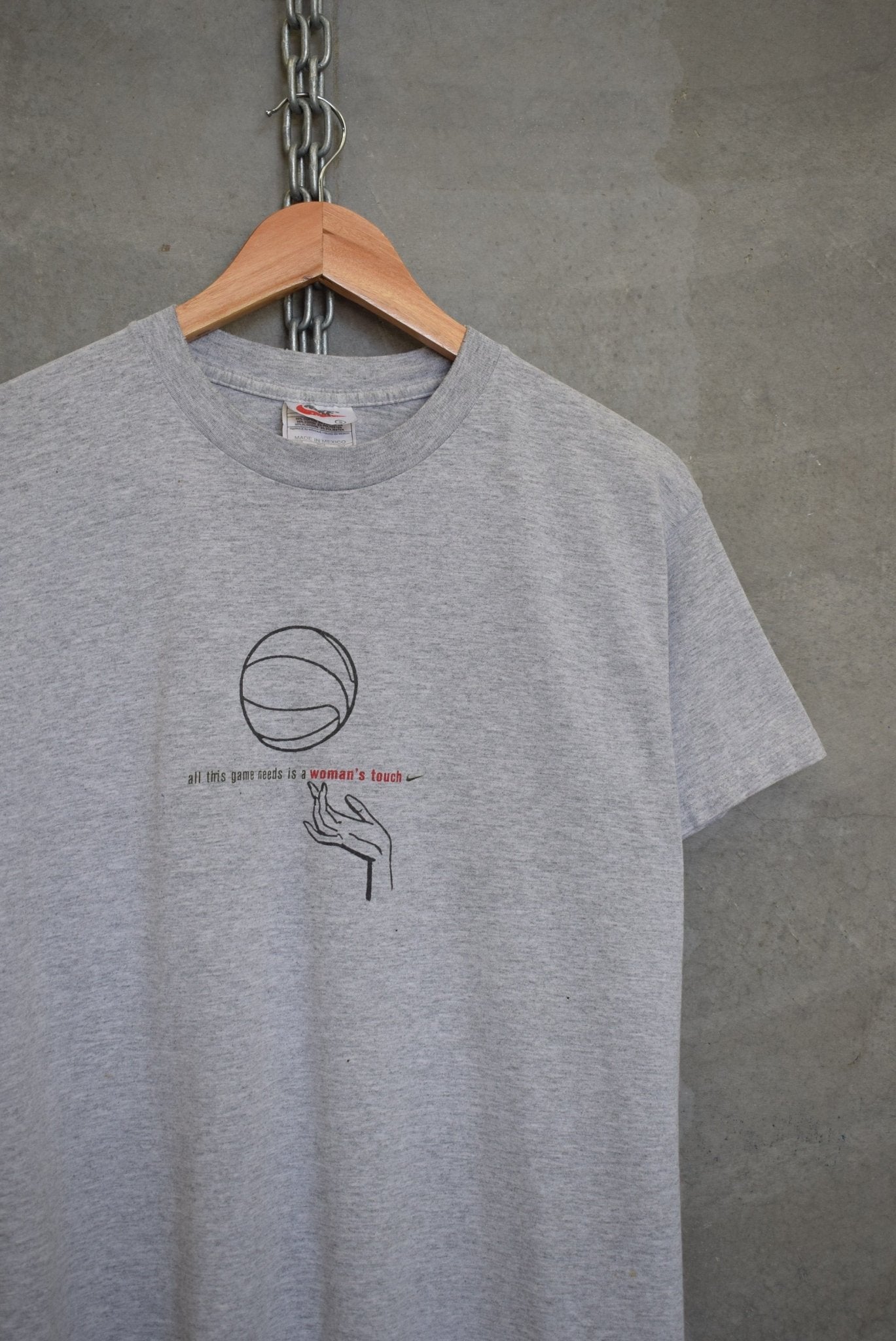 Nike Basketball 'Women's Touch' Tee — 1990s (S) - Retrospective Store