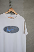 Nike Big Swoosh Graphic Tee — 1990s (M) - Retrospective Store