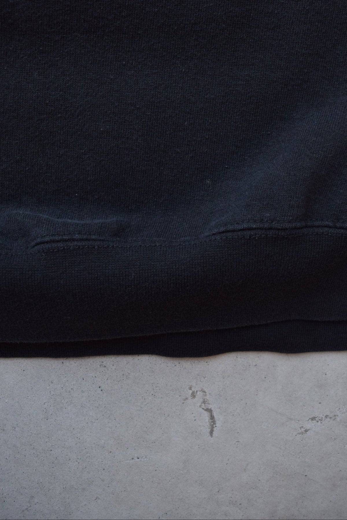 Nike Black Embroidered Spellout Crewneck — 1990s (L) - Retrospective Store
