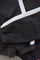 Nike Black Embroidered Spellout Hoodie — 2000s (XL) - Retrospective Store