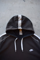 Nike Black Embroidered Spellout Hoodie — 2000s (XL) - Retrospective Store