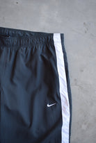 Nike Black Embroidered Swoosh 3/4 Track Pants — 2000s (S) - Retrospective Store