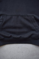 Nike Black Embroidered Swoosh Hoodie — 2000s (M) - Retrospective Store