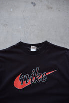 Nike Black Spellout Tee — 1990s (M) - Retrospective Store