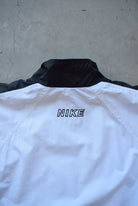 Nike Black & White Embroidered Swoosh Jacket — 1990s (M) - Retrospective Store
