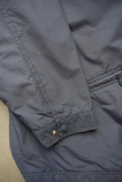 Nike Blue Embroidered Spellout Jacket — 1990s (XL) - Retrospective Store