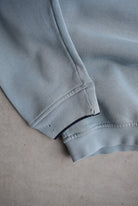 Nike Blue Embroidered Swoosh Crewneck — 1990s (L) - Retrospective Store