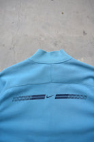 Nike Blue Graphic Swoosh Jacket — 2000s (XL) - Retrospective Store