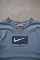 Nike Blue Swoosh Tee — 1990s (L) - Retrospective Store