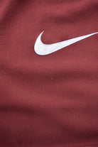 Nike Burgundy Embroidered Swoosh Crewneck — 2000s (M) - Retrospective Store