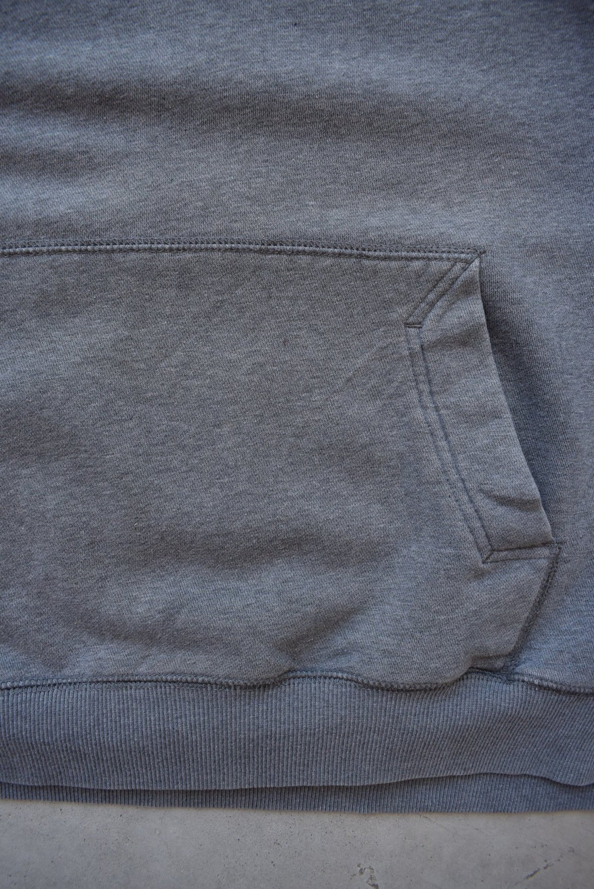 Nike Charcoal Embroidered Swoosh Hoodie — 2000s (XXL) - Retrospective Store