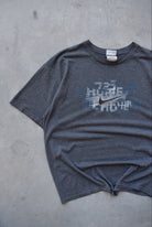 Nike Charcoal Swoosh Tee — 2000s (L) - Retrospective Store