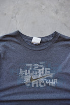 Nike Charcoal Swoosh Tee — 2000s (M) - Retrospective Store
