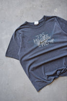 Nike Charcoal Swoosh Tee — 2000s (M) - Retrospective Store