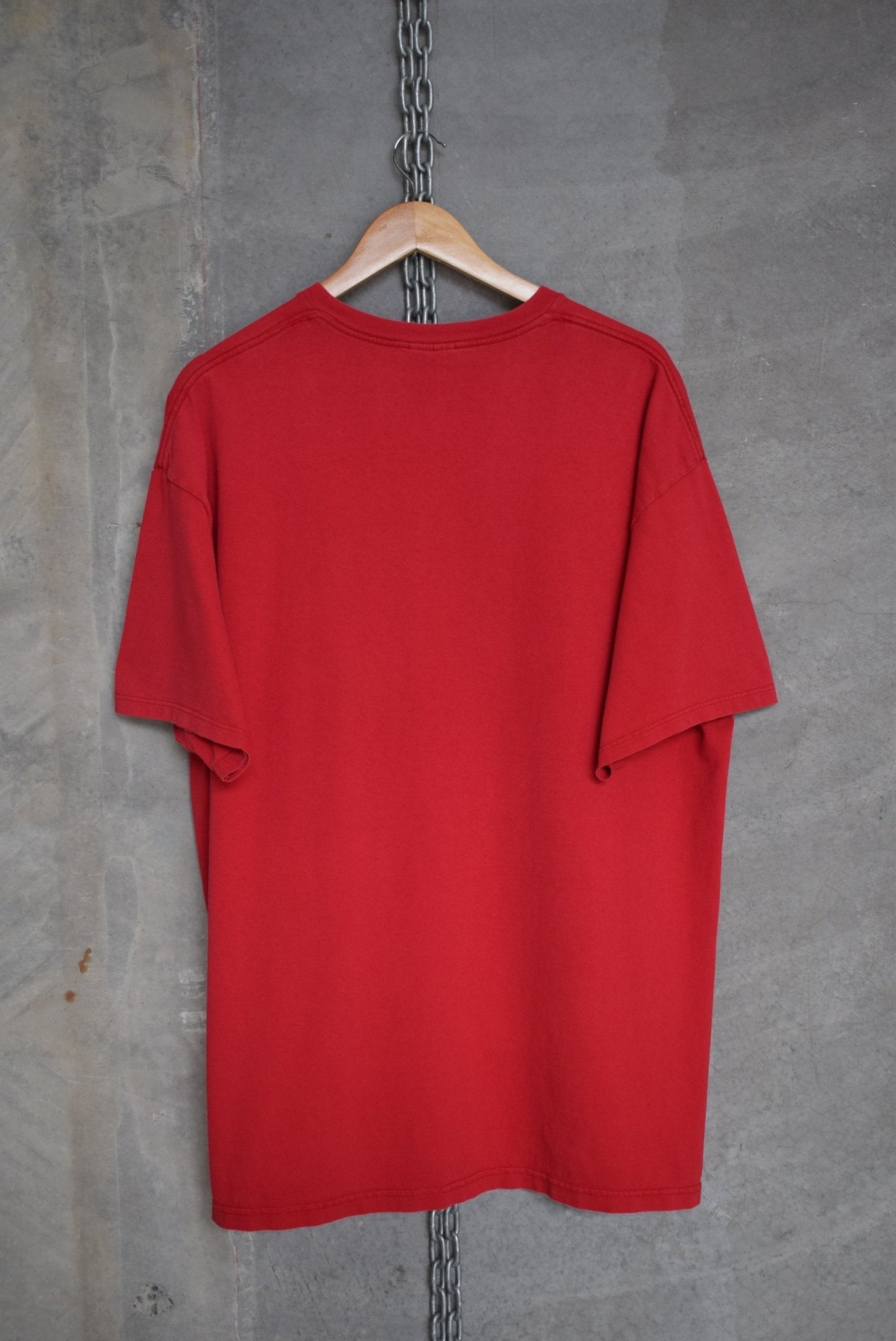 Nike Classic Logo Embroidered Tee — 1990s (XL) - Retrospective Store