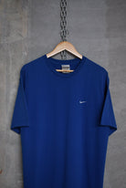 Nike Classic Logo Embroidered Tee — 2000s (L) - Retrospective Store