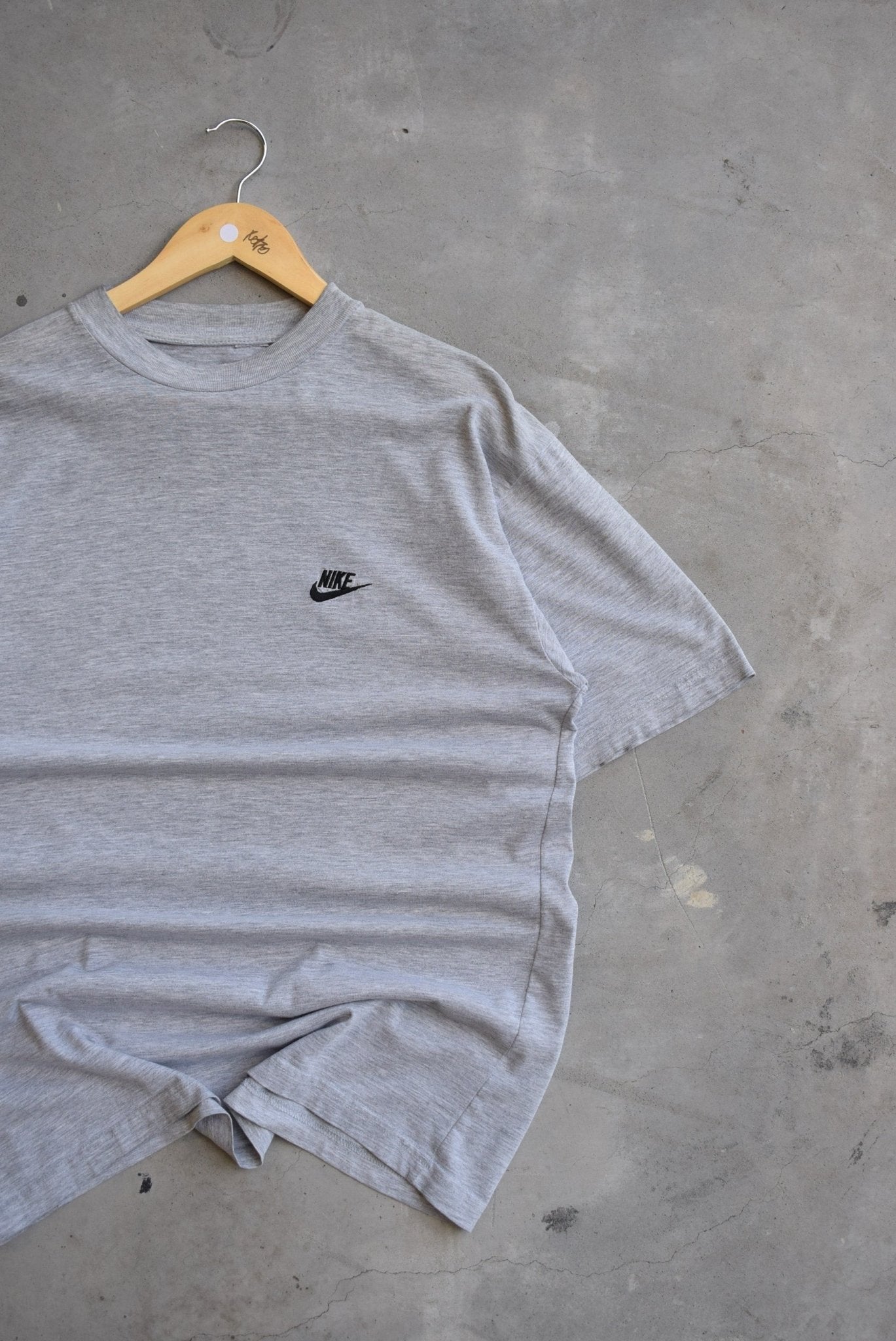 Nike Classic Logo Embroidered Tee — 2000s (M/L) - Retrospective Store