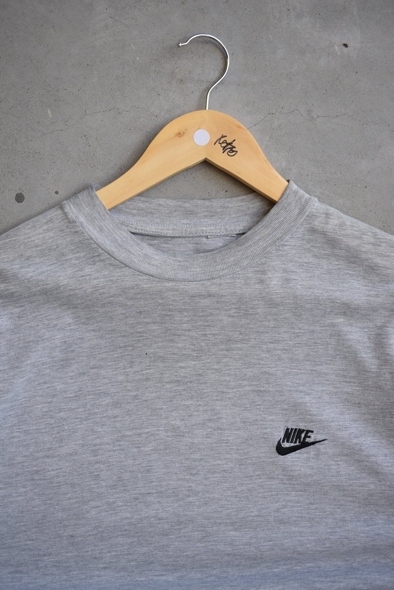 Nike Classic Logo Embroidered Tee — 2000s (M/L) - Retrospective Store