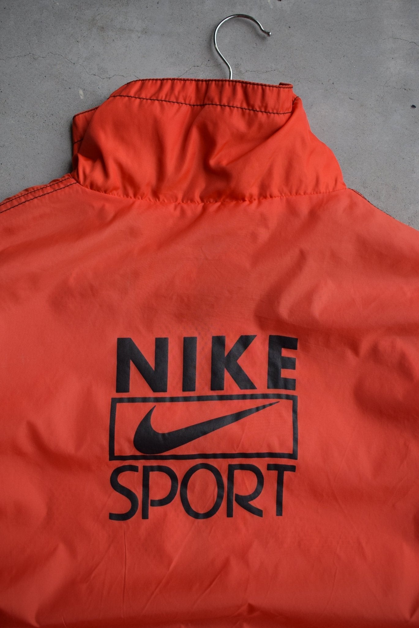 Nike Classic Logo Embroidered Windbreaker Jacket — 1990s (L/XL) - Retrospective Store