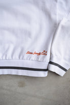 Nike Cortez White Embroidered Jacket — 2000s (M) - Retrospective Store
