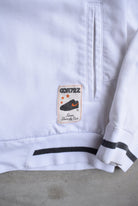 Nike Cortez White Embroidered Jacket — 2000s (M) - Retrospective Store