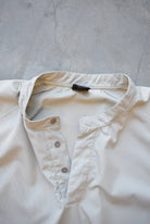 Nike Golf Beige Embroidered Swoosh Quarter Button Pullover Jacket — 2000s (M/L) - Retrospective Store