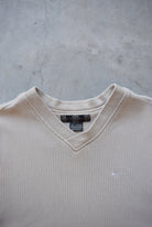 Nike Golf Tan Embroidered Swoosh Vest — 2000s (L) - Retrospective Store