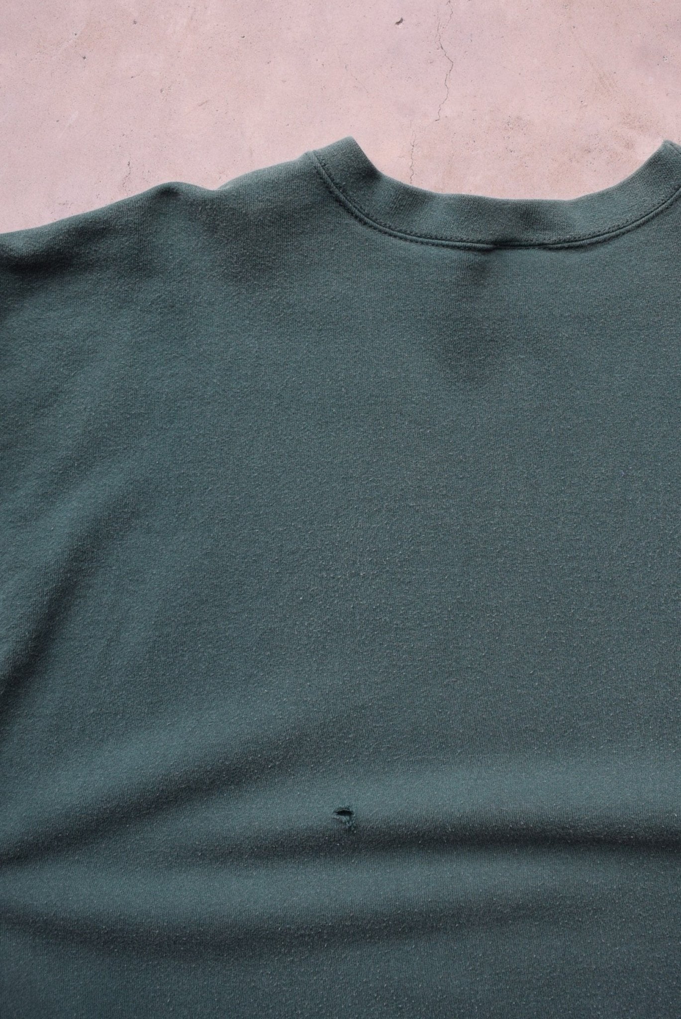 Nike Green Embroidered Swoosh Crewneck — 1990s (XXL) - Retrospective Store